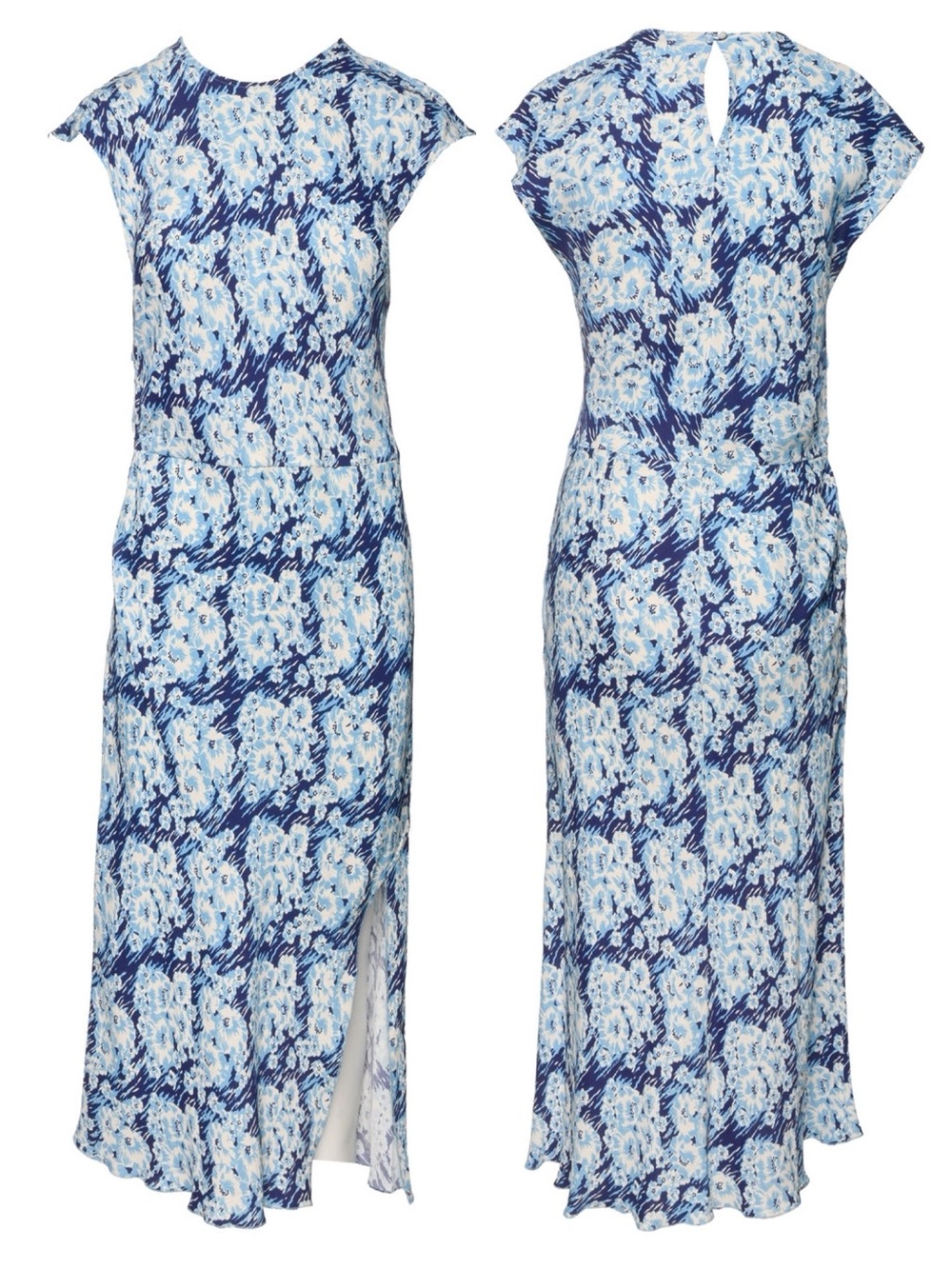 Rachel Comey | Clandestine Dress in Blue Multi 2
